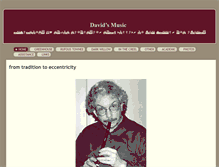 Tablet Screenshot of davidsmusic.net
